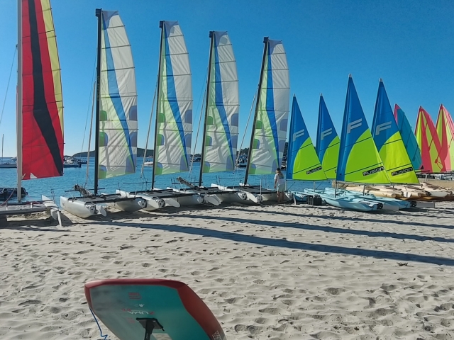  Escuela de vela en Zonza 