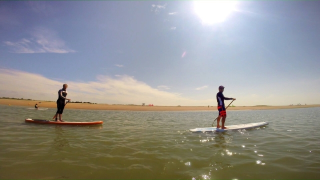  Disfrutando de la tranquilidad de una salida en SUP 