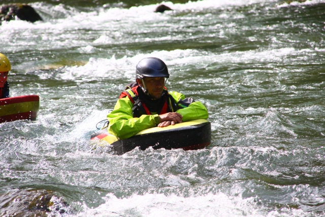  Descenso en hidrospeed del Dranse 