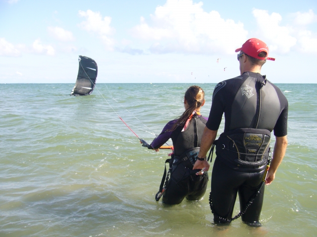  Clases de kitesurf Kile Surfeando en 56 