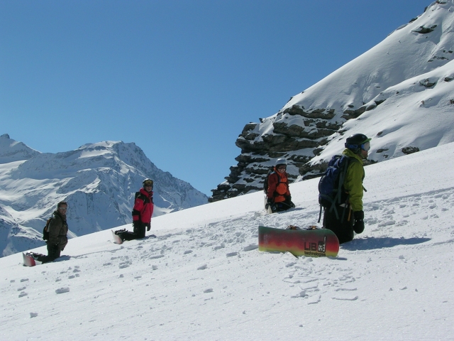  Snowboard con Evo2 en Megeve 