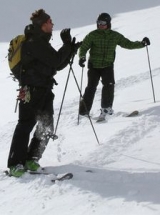  Escuela de esquí en la Vallée Blanche 