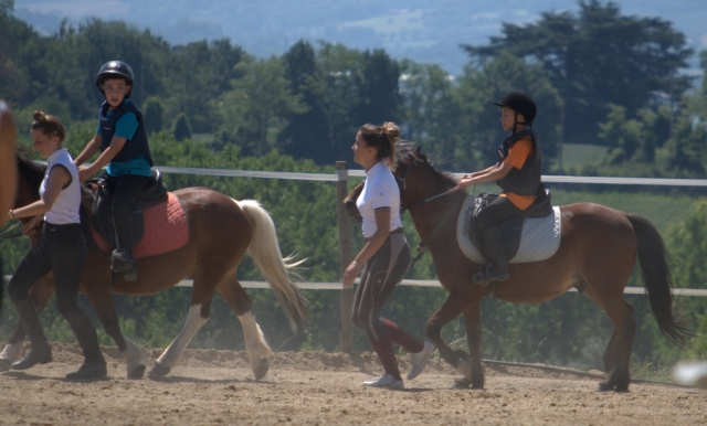  Paseo corto a caballo 