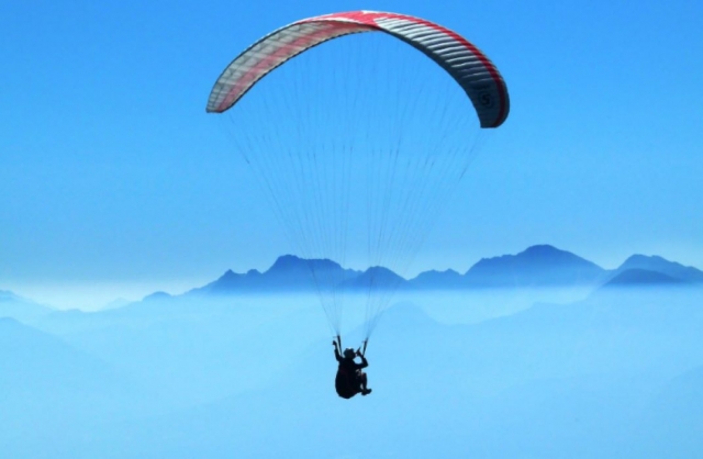  Vuelo corto en parapenle 