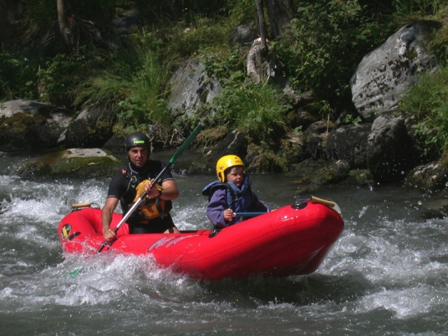  Rafting en canoa para chavos e incluso adultos 