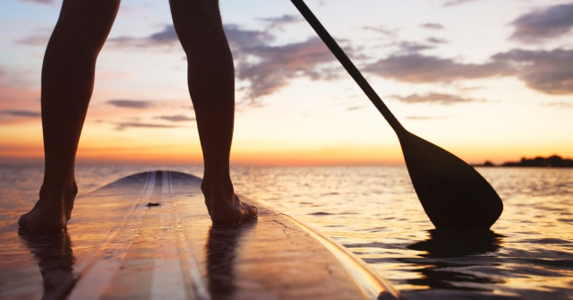  Paddle Surf al atardecer 
