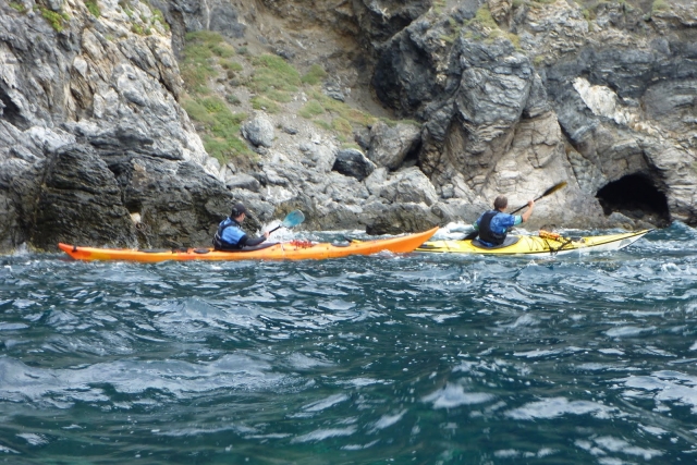  Kayaks monoplaza en los Alpes Marítimos 