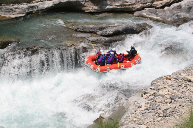  Rafting en tormentas