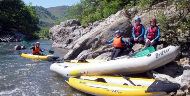  Kayak-balsa en el País Vasco 