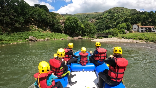  Salida de rafting en familia 