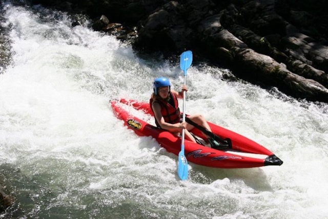 Descenso de la Nive en kayak inflable 