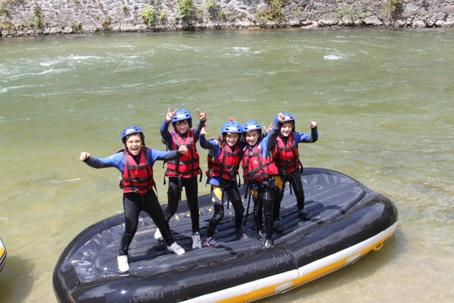  Rafting apto para niños 