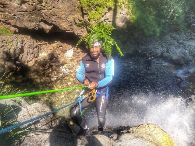  Descenso en rápel por los cañones de Saint-Lary