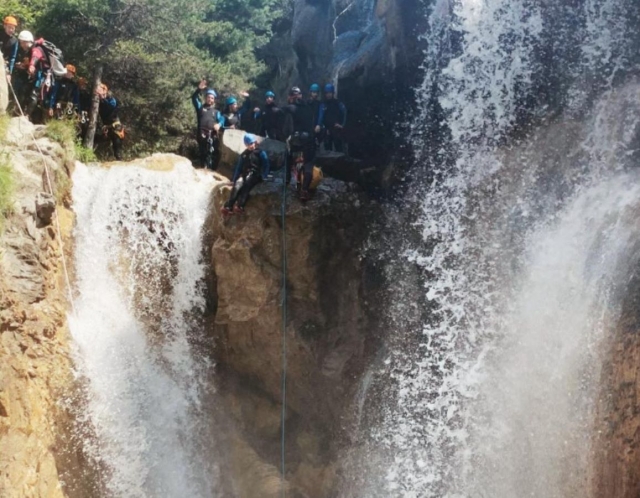  La Gran cascada del cañón 
