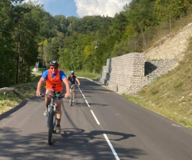  Cerro sesión de ciclismo en la cerro 