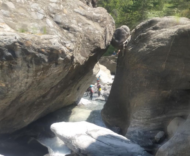  Excursión dentro del cañón 