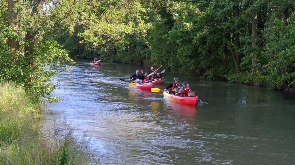  Canoa nocturna por el Eure 