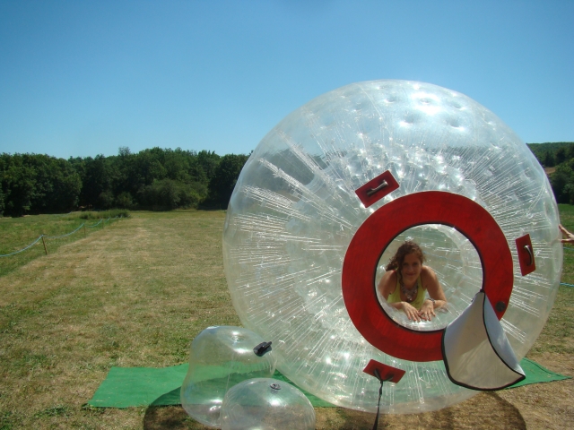  ZORBING en Corrèze 