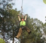  Tirolesa Saint Benoit Aventure