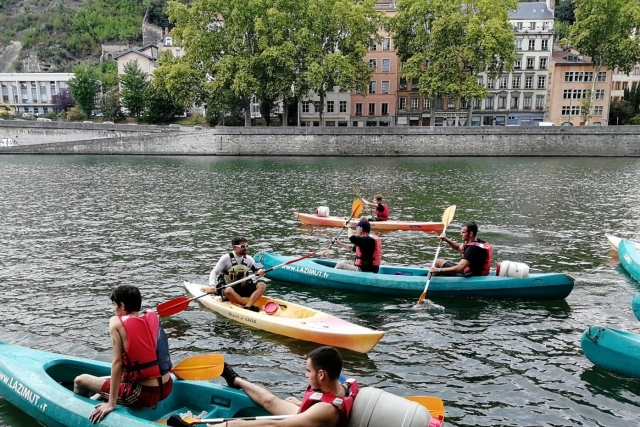Visita de piragüismo guiado a Lyon 