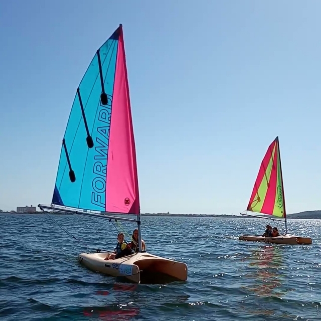  Navegación en veleros en el departamento de Aude 