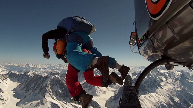  Chamonix Mont Blanc Salto tándem en helicóptero 