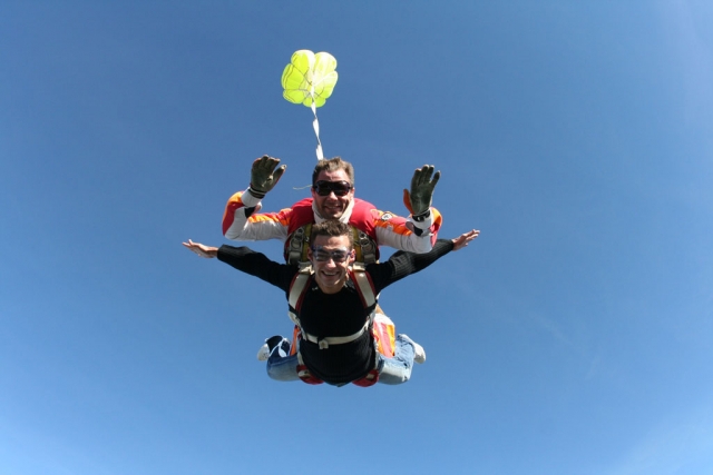 Primer vuelo con Reflex Parachutisme 