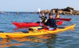  Kayak de mar en la playa de Porsguen 