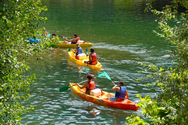 Aventura en canoa cerca de Lyon 