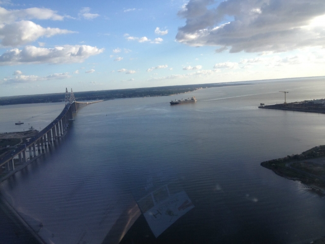  El estuario del Loira en St Nazaire 