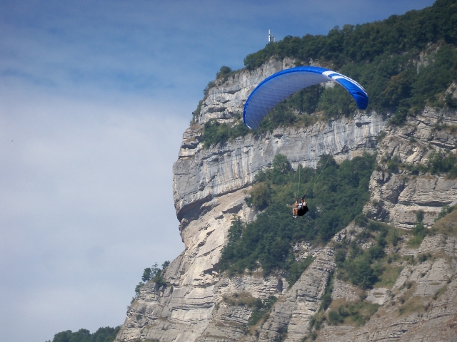  Volar en parapenle en Isere 