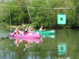 Club de kayak en canoa en el Clain 