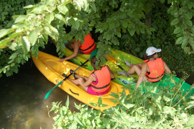  Viaje en canoa por el 76 