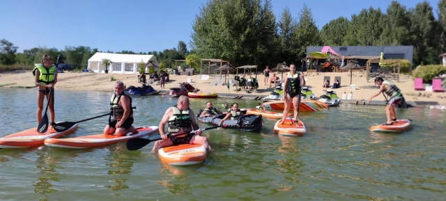  Y vamos a hacer una salida en stand up paddle
