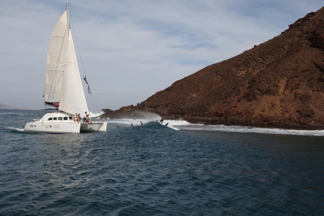  Navegación en pleno Mediterráneo 