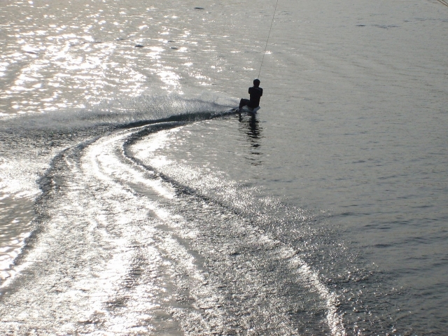  Wakeboard al final del día 