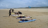 Surf de Debule en Landes 