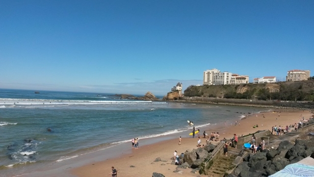  Escuela de surf en Biarritz 