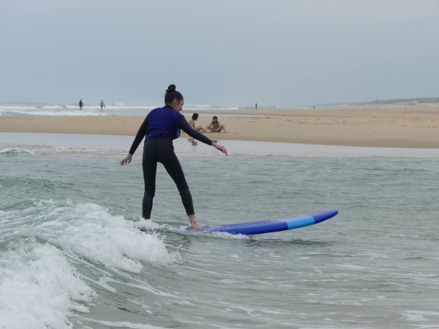  Tome una lección de surf en Messanges 