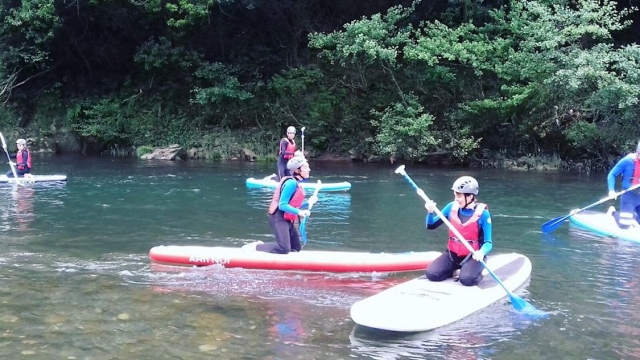  Viaje tranquilo en stand up paddle