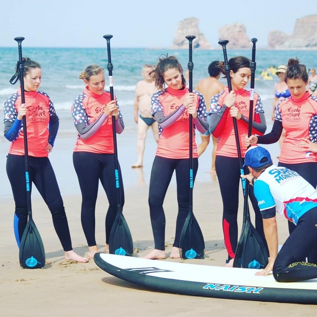  Entrenamiento de Paddle Surf 