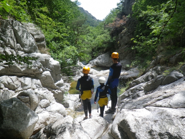  El paisaje de las Cevenas en el cañón 