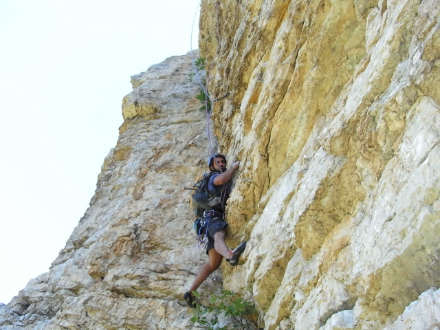  Partiendo de una ruta de varios largos 