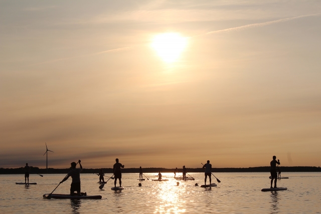  Paseo en Stand Up Paddle al atardecer 
