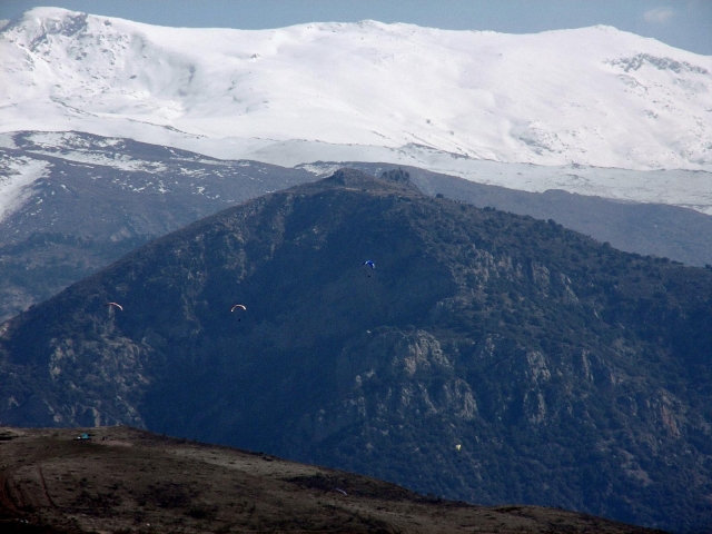  ¡Unas vistas resplandecientes desde nuestro punto de despegue! 