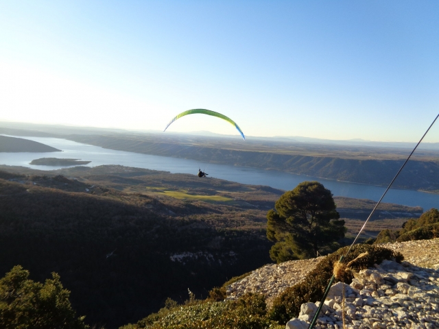  Vuelo en parapenle con vistas a los Alpes 