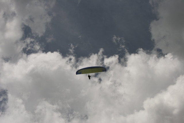  ¡Bajo las nubes! 