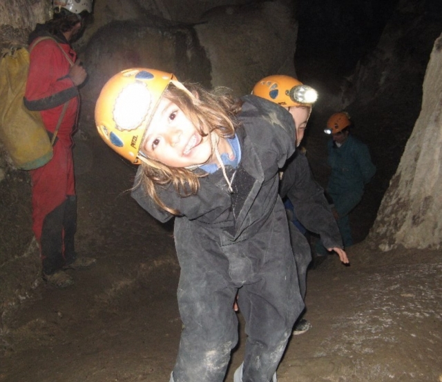  Espeleología adecuada para niños 