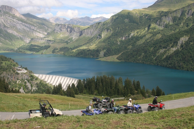 Ruta en cuatrimoto por Saboya