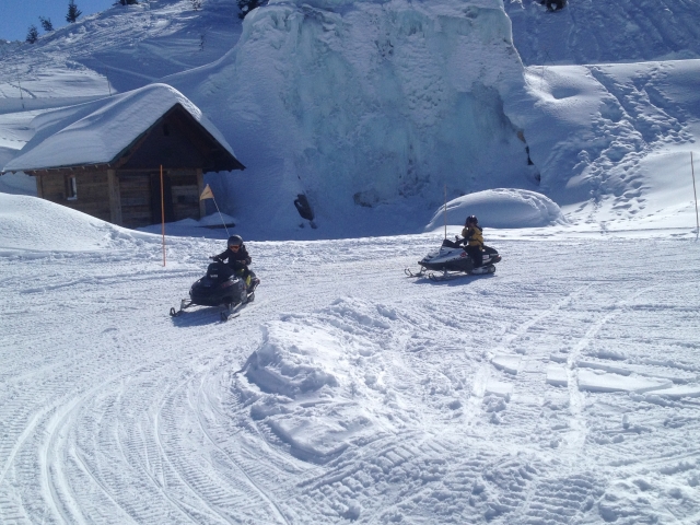  radno moto de nieve courchevel 